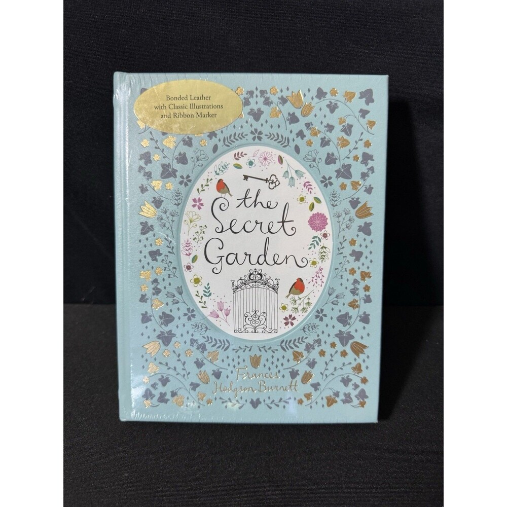 Secret Garden by Frances Burnett New Sealed Leather Bound Collectible Hardcover